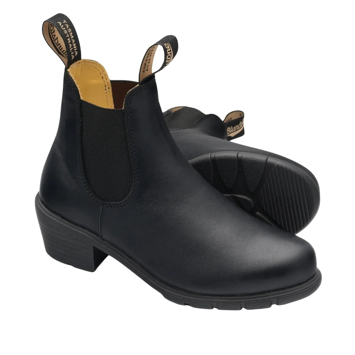Series Heeled Boot #1671 | Women | Leather | Black - Image 5