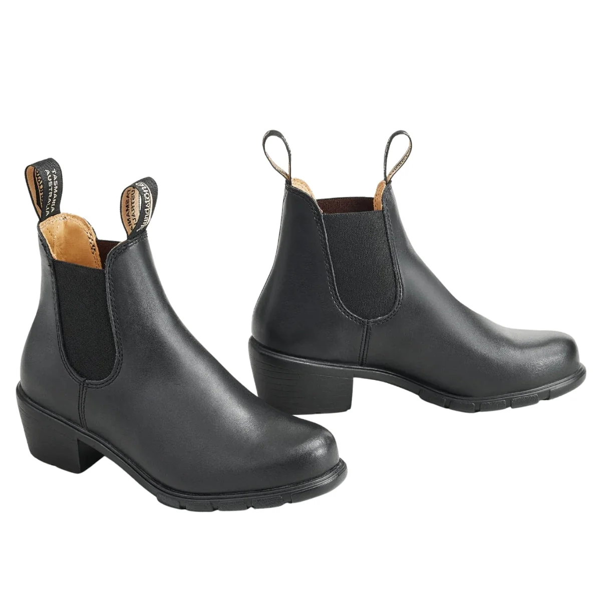 Series Heeled Boot #1671 | Women | Leather | Black - Image 6
