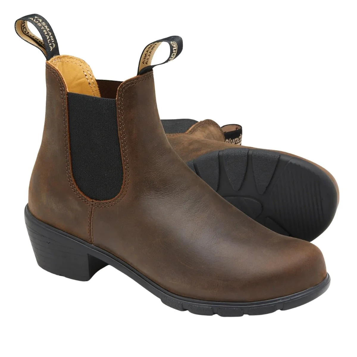 Series Heeled Boot #1673 | Women | Leather | Antique Brown - Image 5