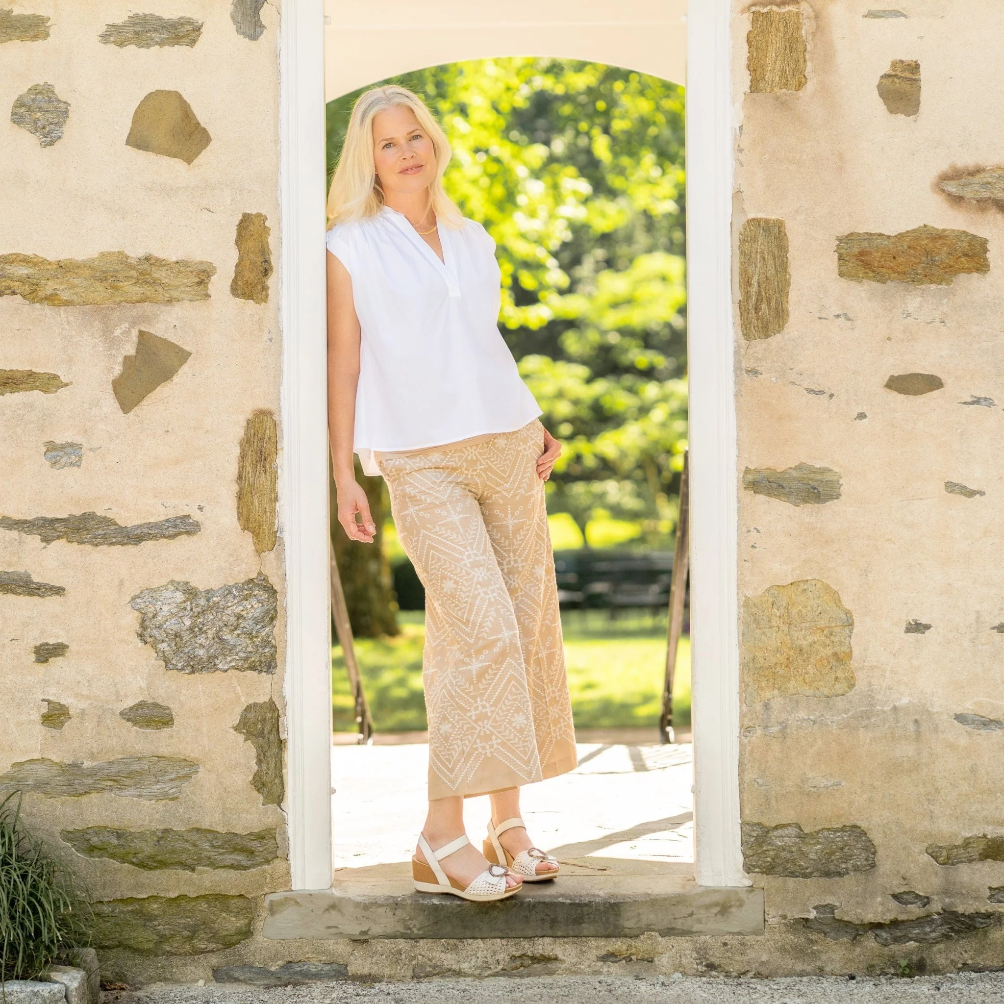 Stella | Woven | White - Image 3