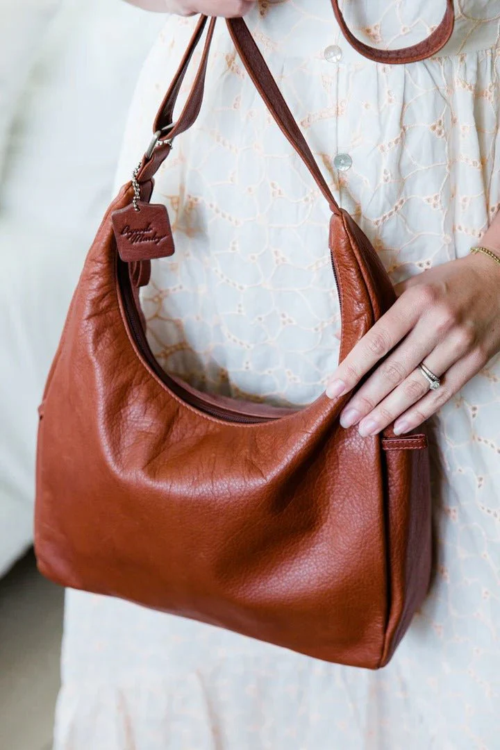 Sydney Crossbody Hobo | Leather | Espresso - Image 3