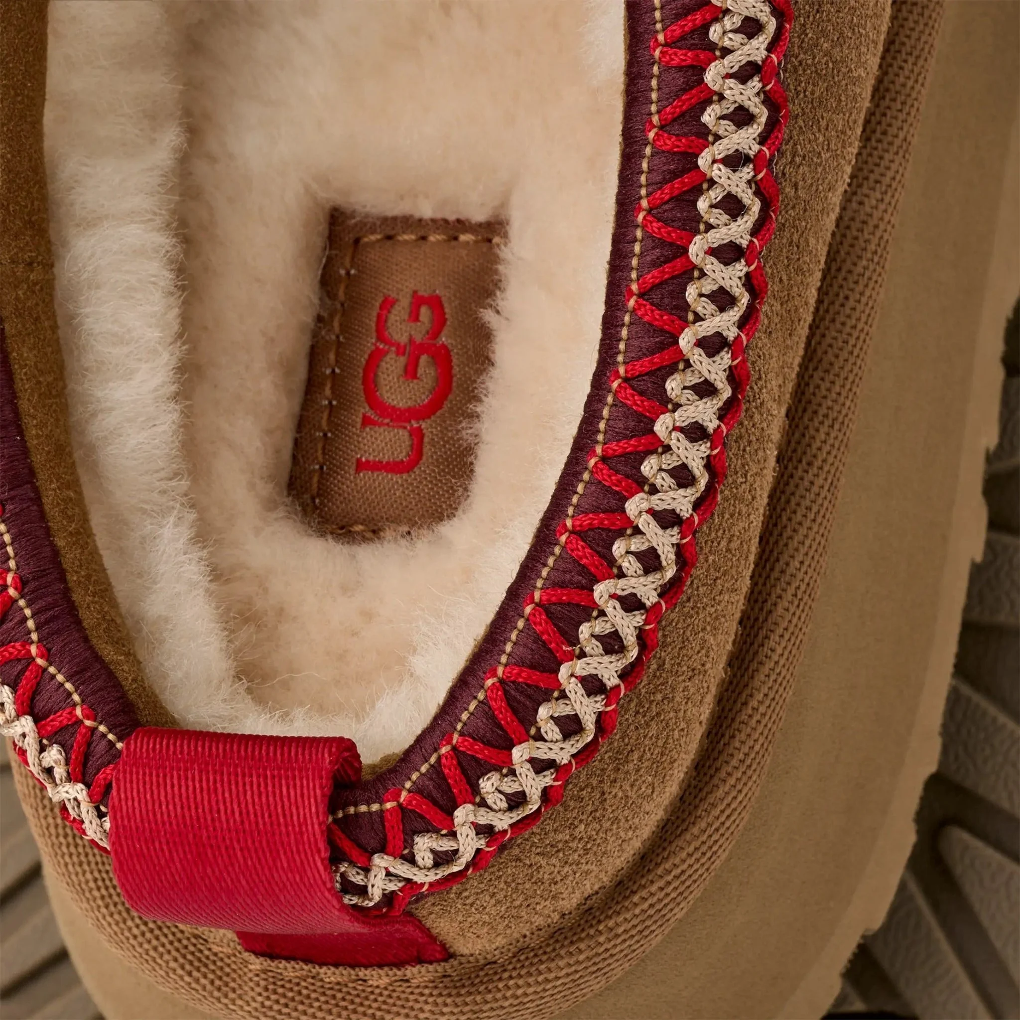 Tazz II | Women | Suede/Sheepskin | Chestnut - Image 7