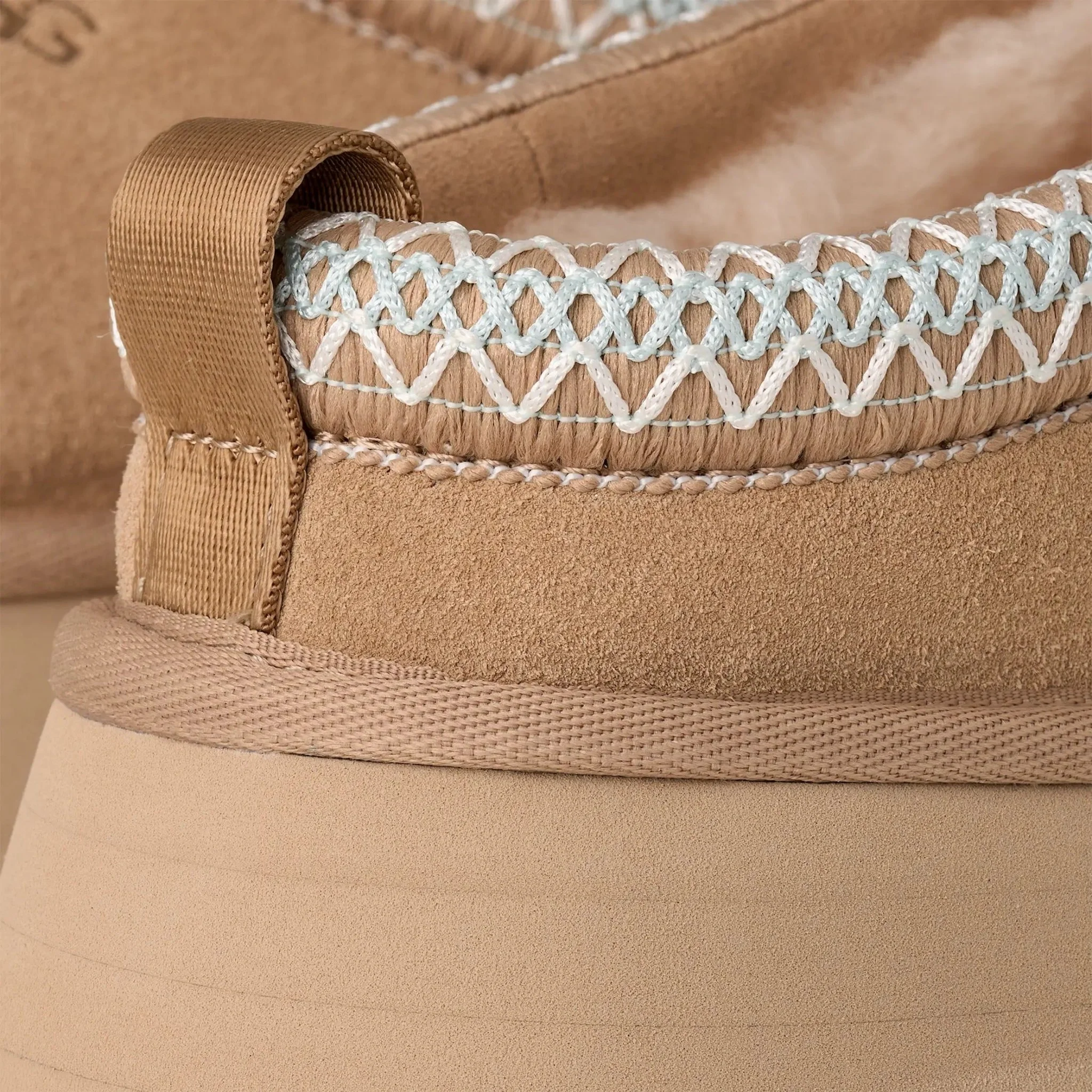 Tazz II | Women | Suede/Sheepskin | Sand - Image 6