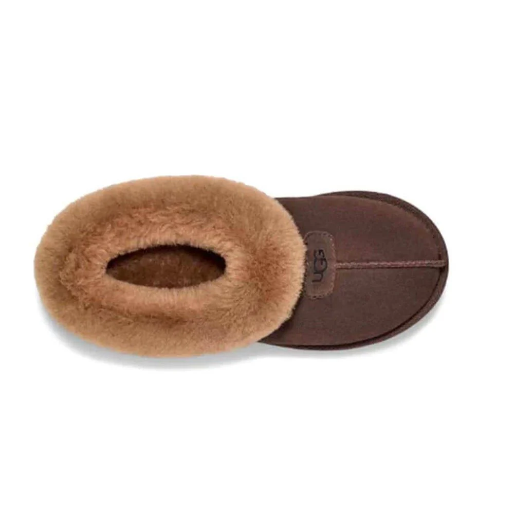 Tazzette | Women | Suede/Sheepskin | Burnt Cedar - Image 4