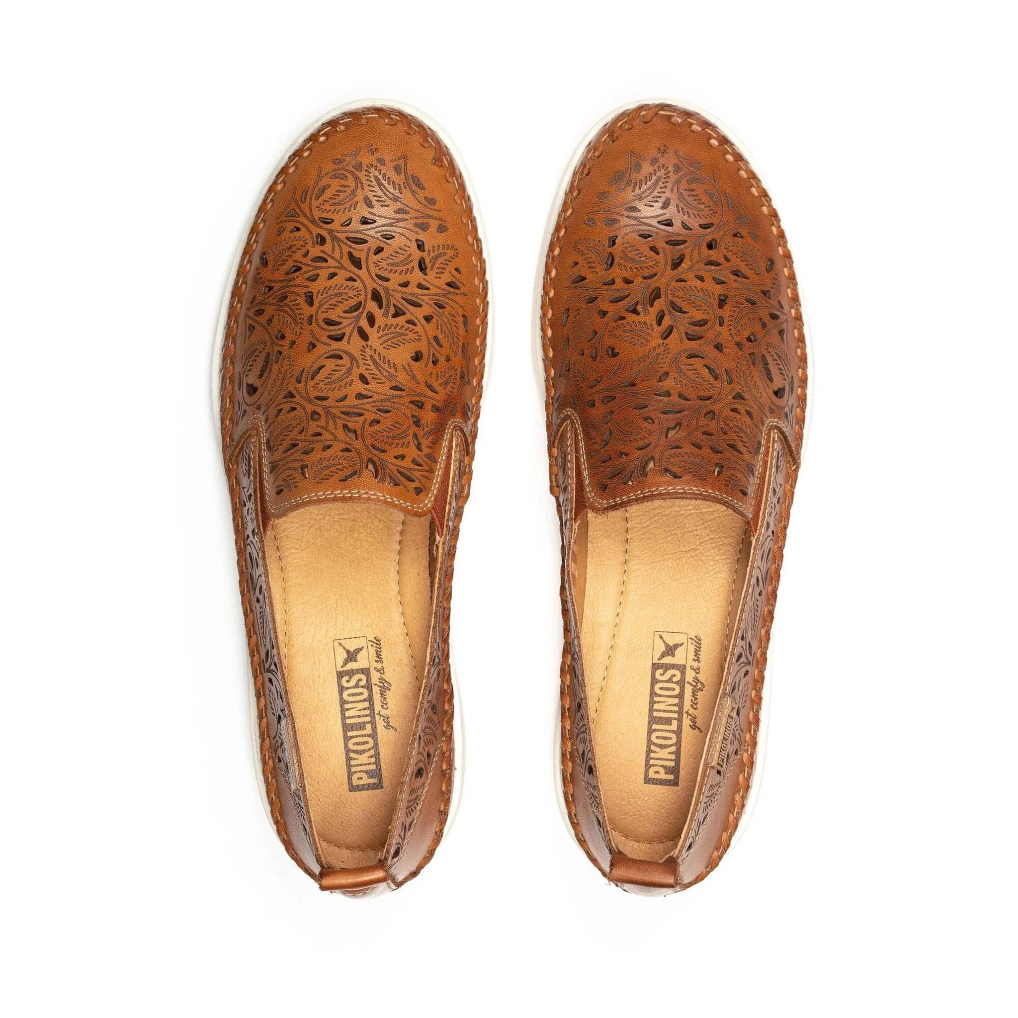 Tenerife Laser Leaf | Leather | Brandy - Image 3