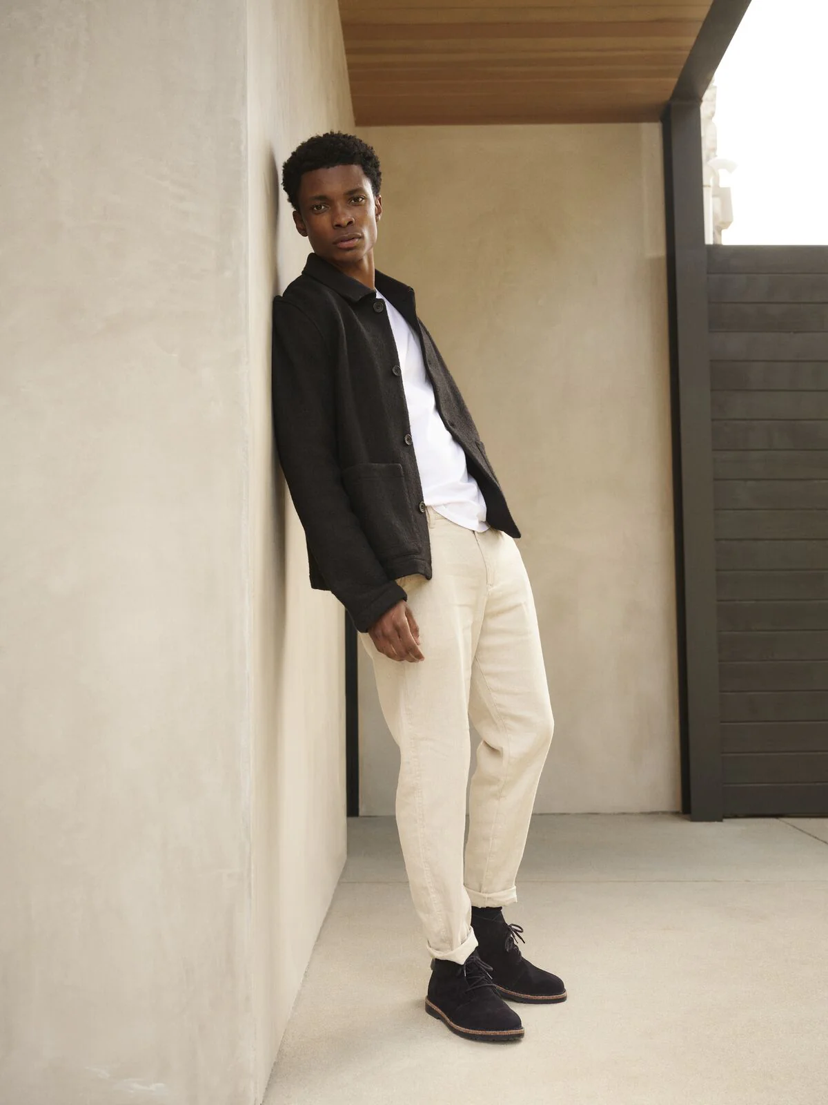 Uppsala Mid | Suede | Black - Image 3