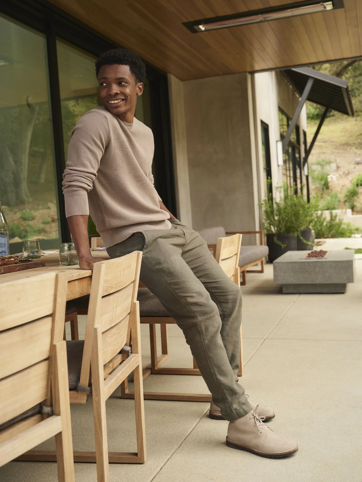 Uppsala Mid | Suede | Taupe - Image 3