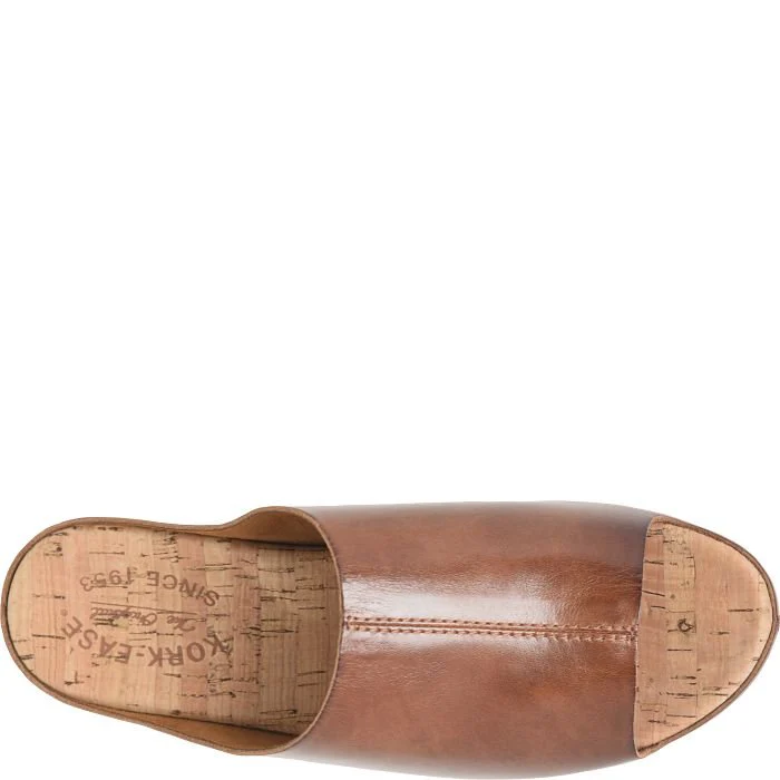 Yazmin | Leather | Dark Brown Cognac - Image 3