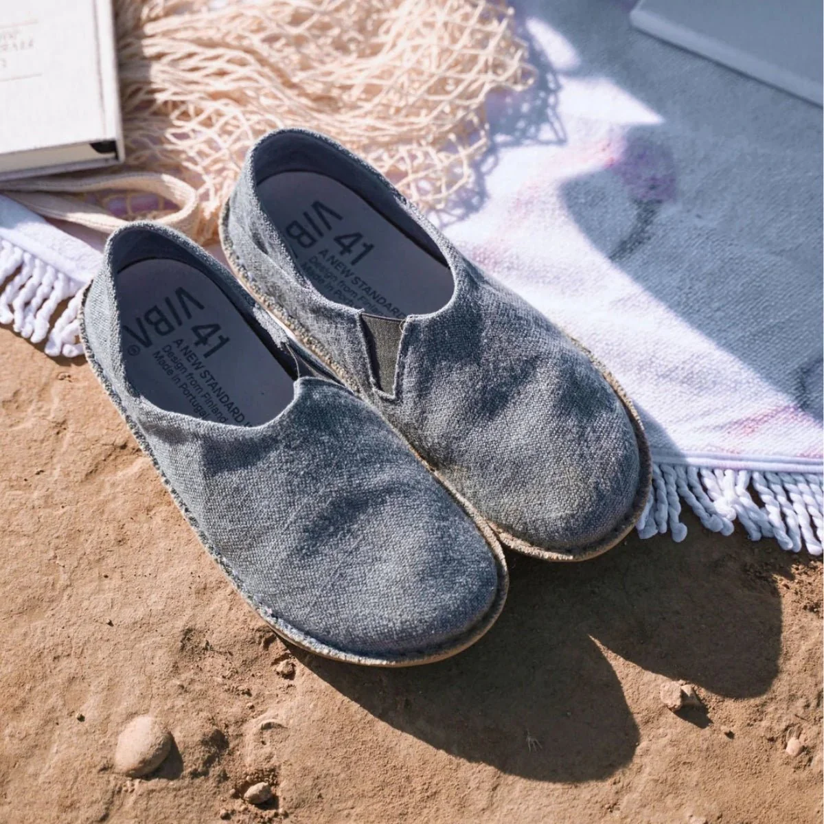 Zuma | Vegan | Linen | Pacific Blue - Image 4